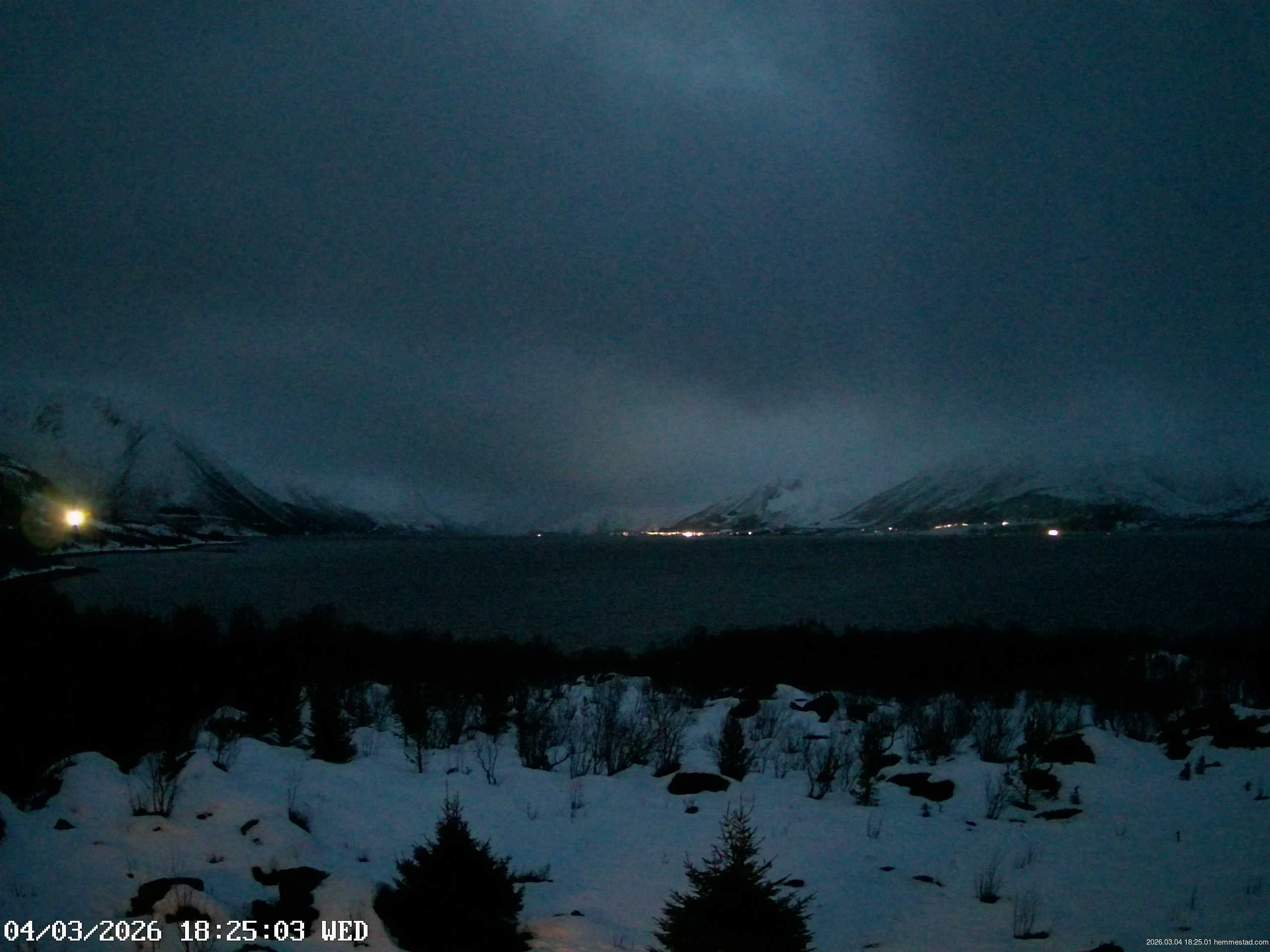 Webcam Hemmestad, Kvæfjord, Troms, Norwegen
