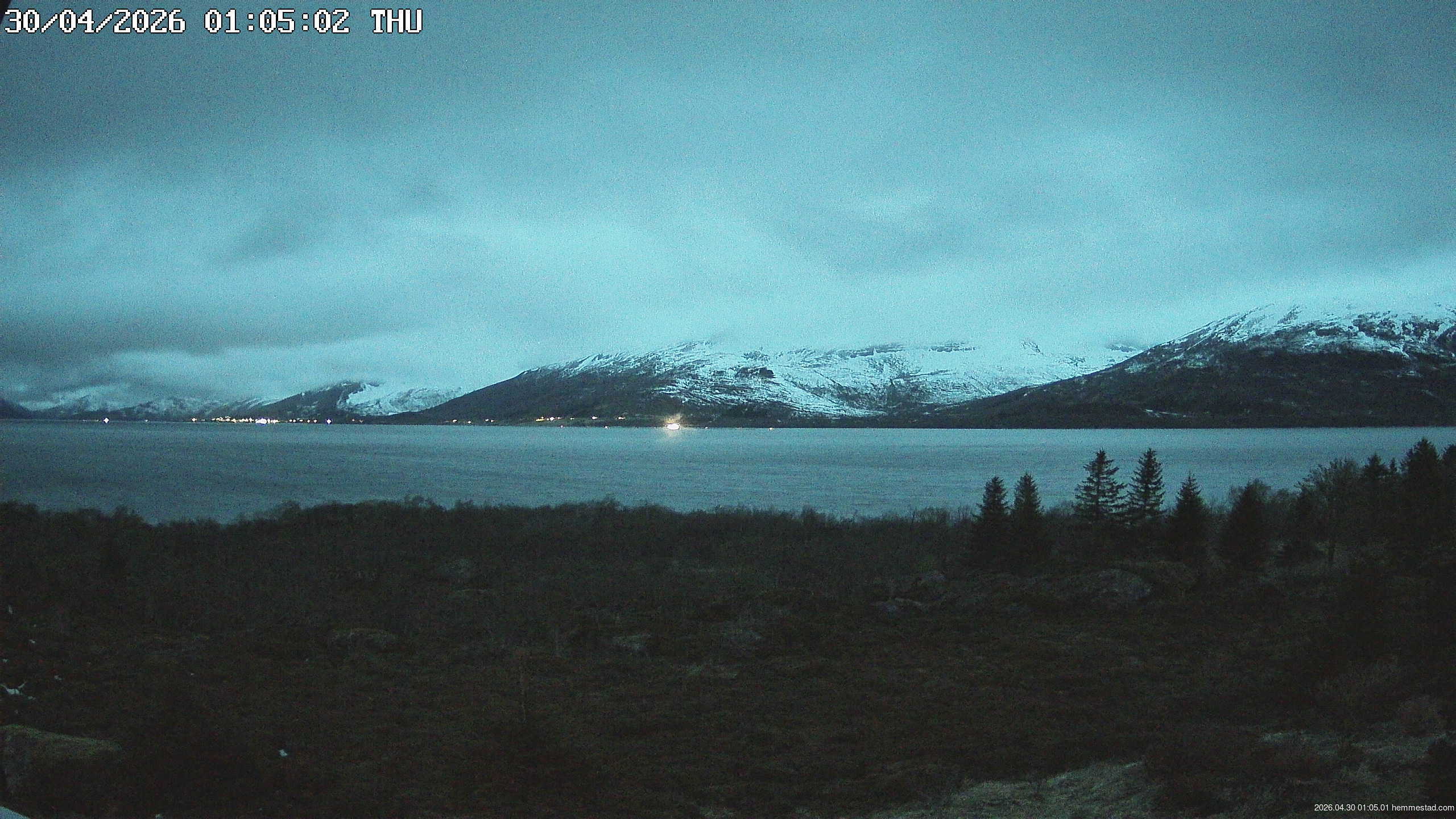 Webcam Hemmestad, Kvæfjord, Troms, Norwegen